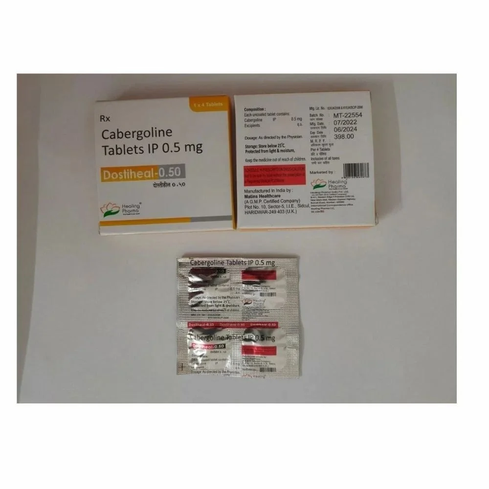 0.5mg Dostiheal Cabergoline Tablet