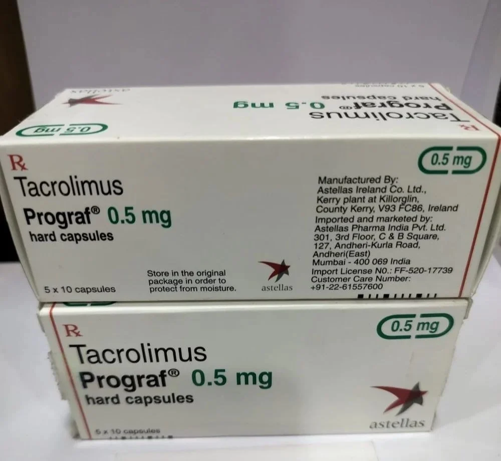 0.5mg Prograf Tacrolimus Hard Capsules