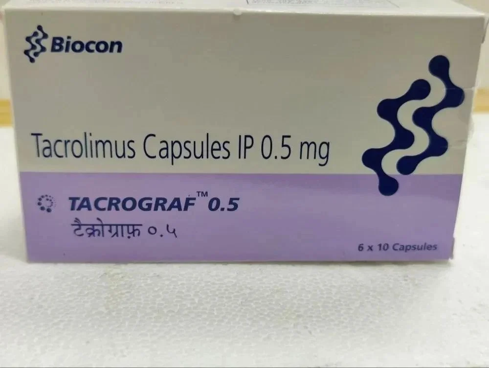 0.5mg Tacrograf Tacrolimus Capsule