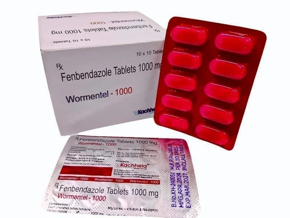 1000mg Wormental Fenbendazole Tablets