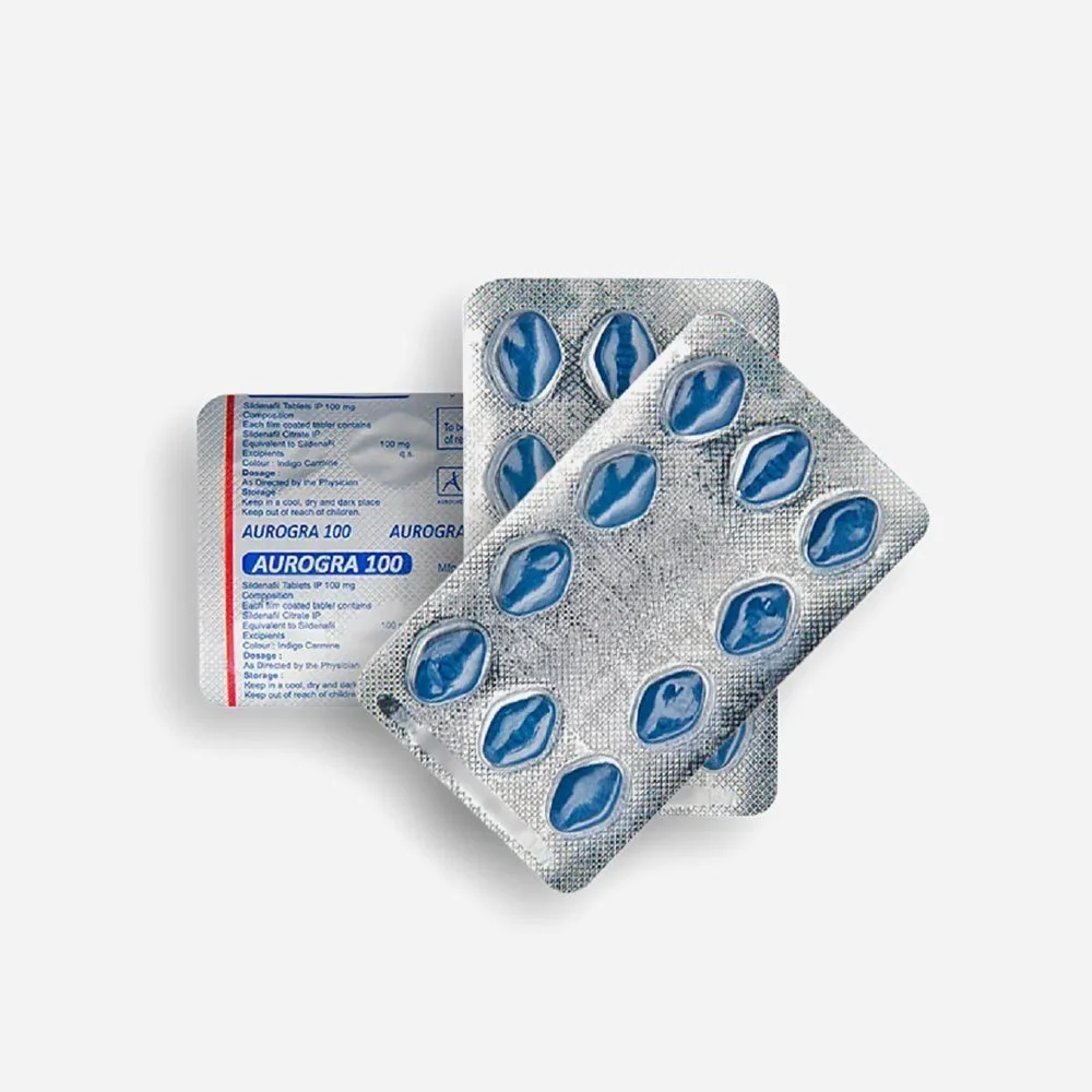 100mg Aurogra Sildenafil Tablets