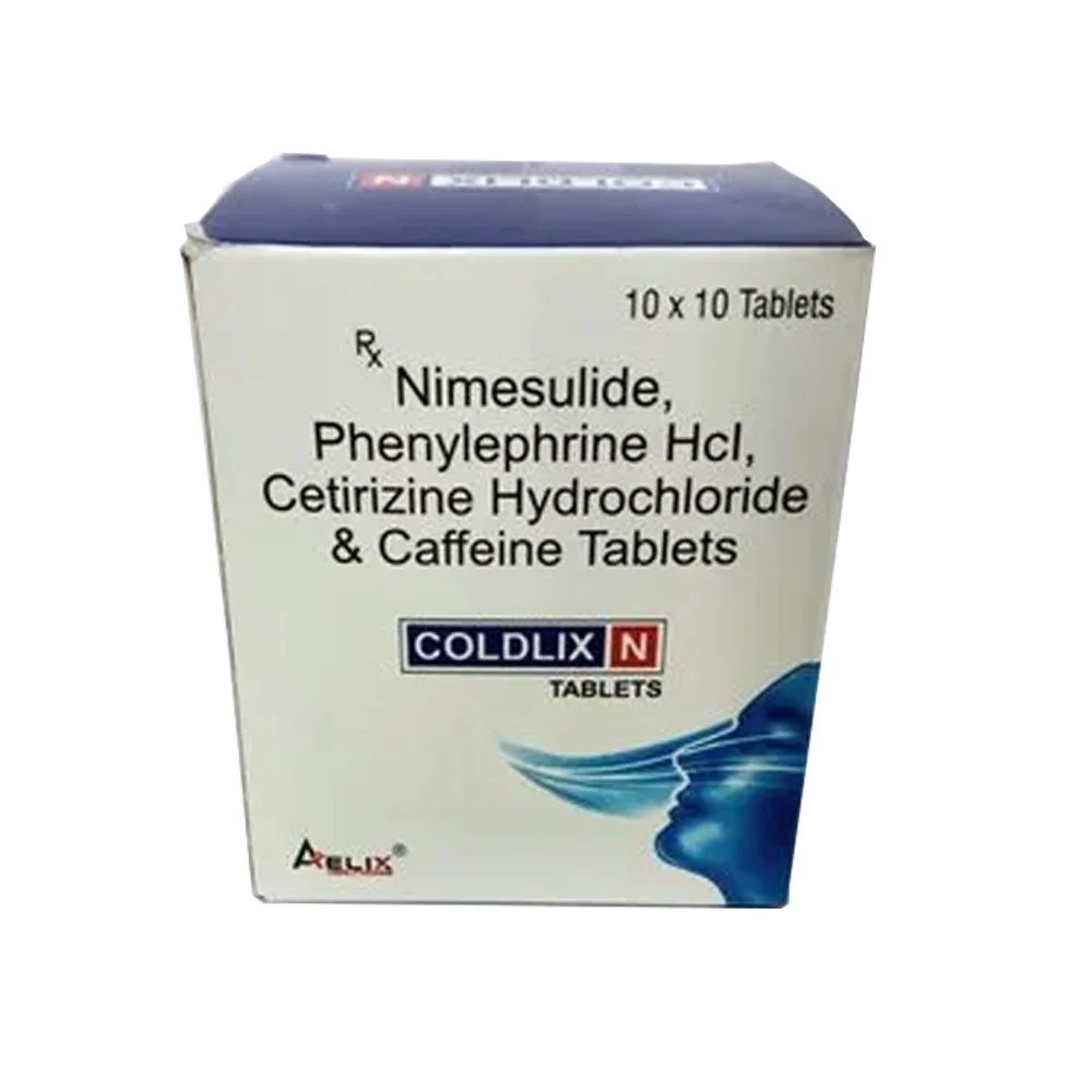 100mg Coldix-N Anti Cold Tablet