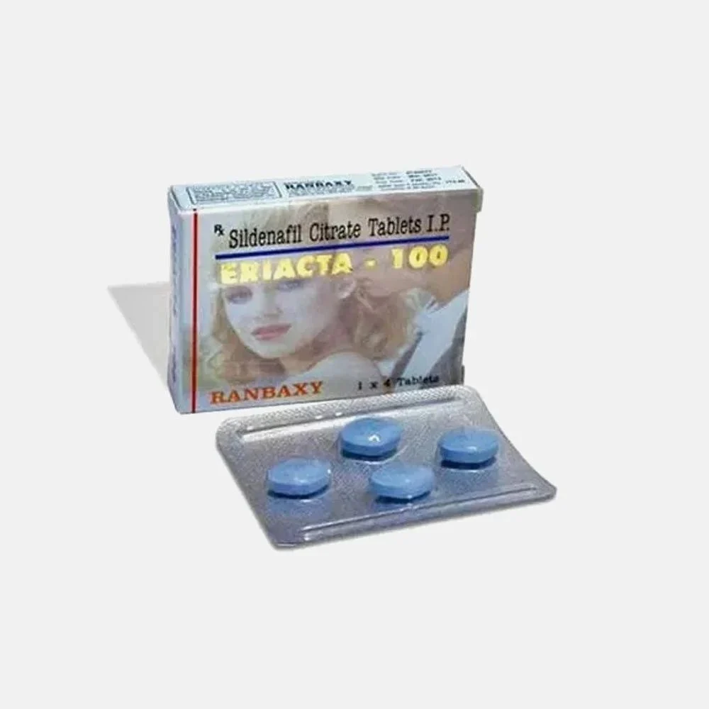 100mg Eriacta Sildenafil Tablets