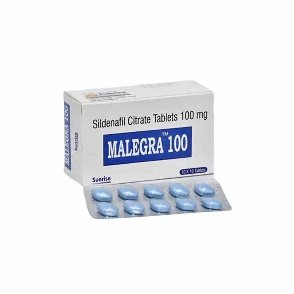 100mgMalegra Sildenafil Tablets