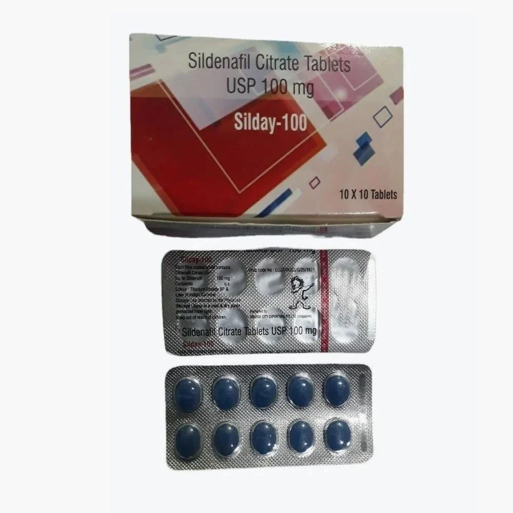 100mg Silday Sildenafil Tablets