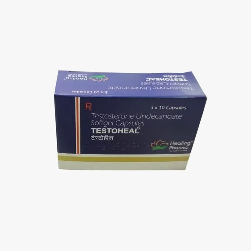 100mg Testoheal Testosteron SoftGel Capsules