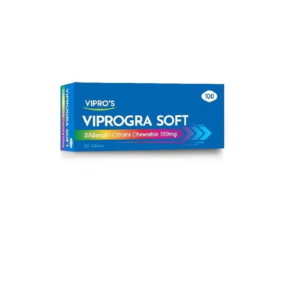 100mg Viprogra Soft Sildenafil Tablets