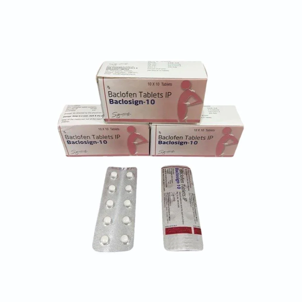 10mg Baclosign Baclofen Tablets