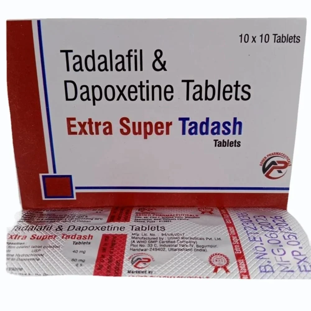 10mg Extra Super Tadash Tadalafil Tablet