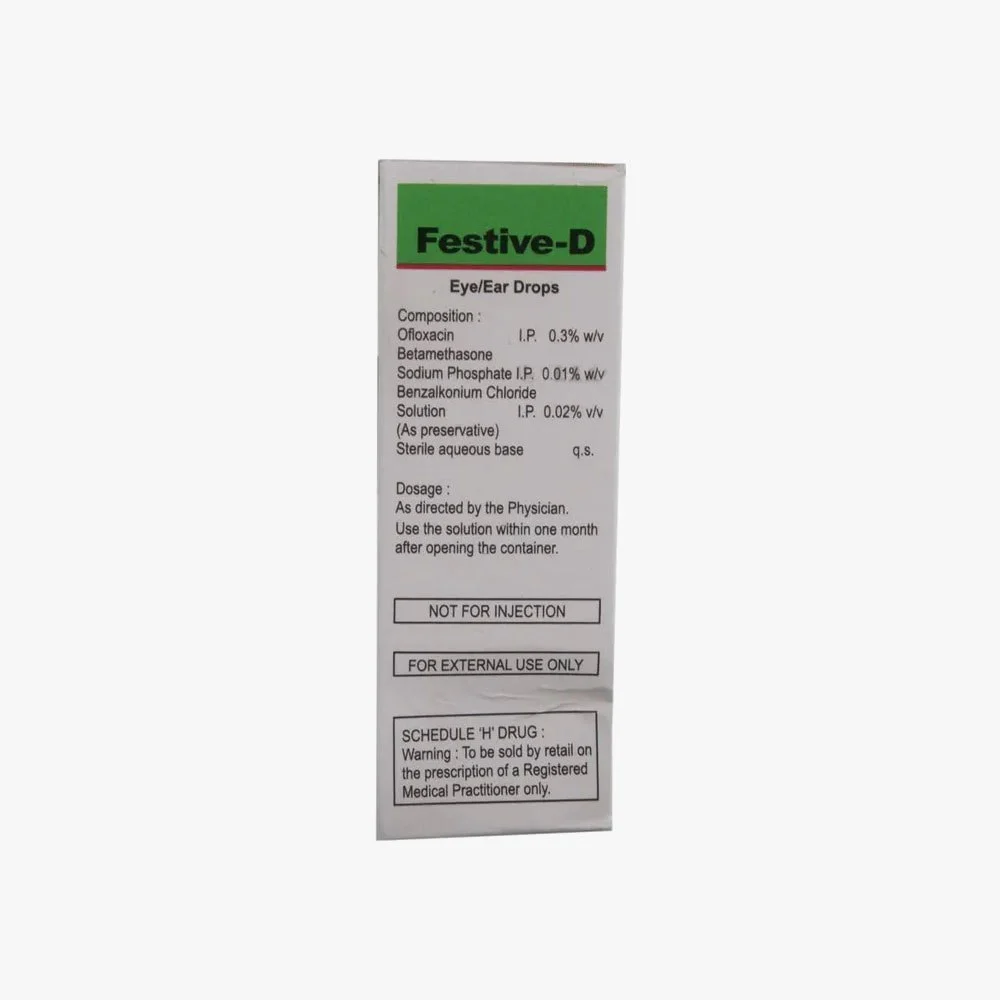 10ml Festive D Ofloxacin Eye Drops