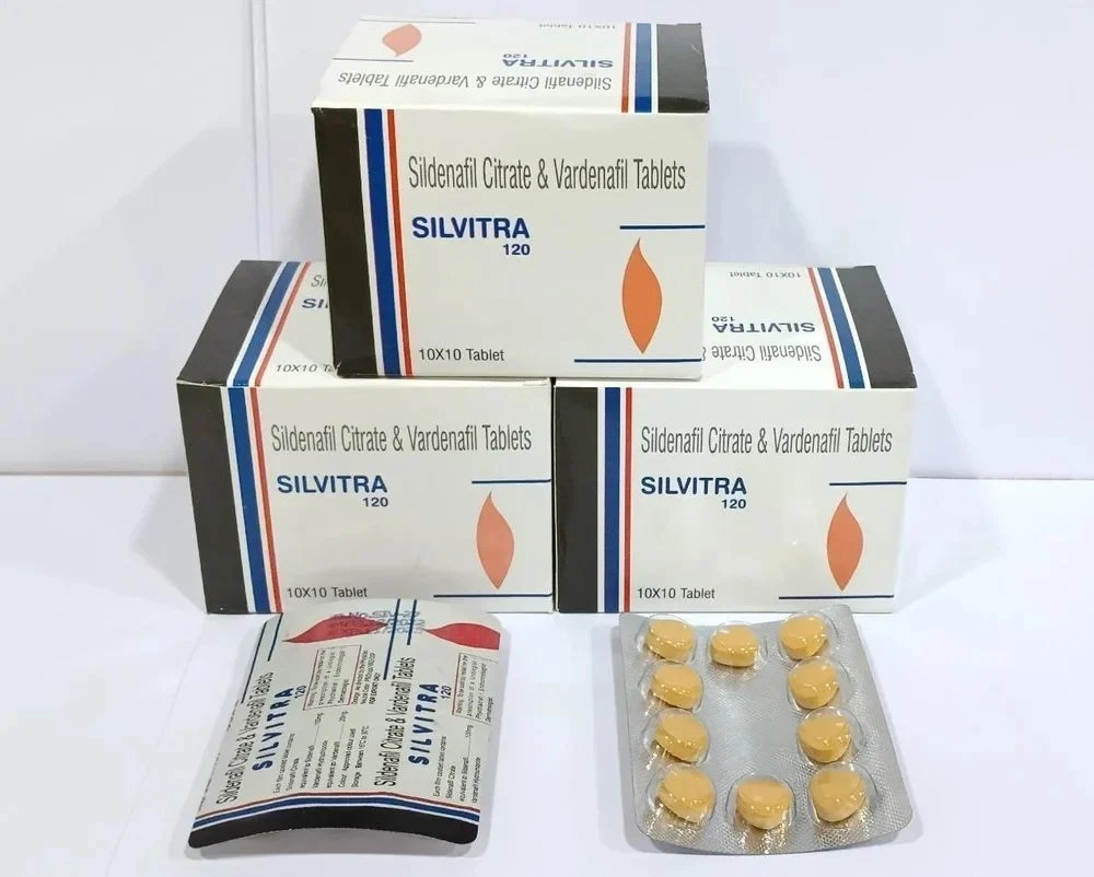 120mg Silvitra Sildenafil Tablets