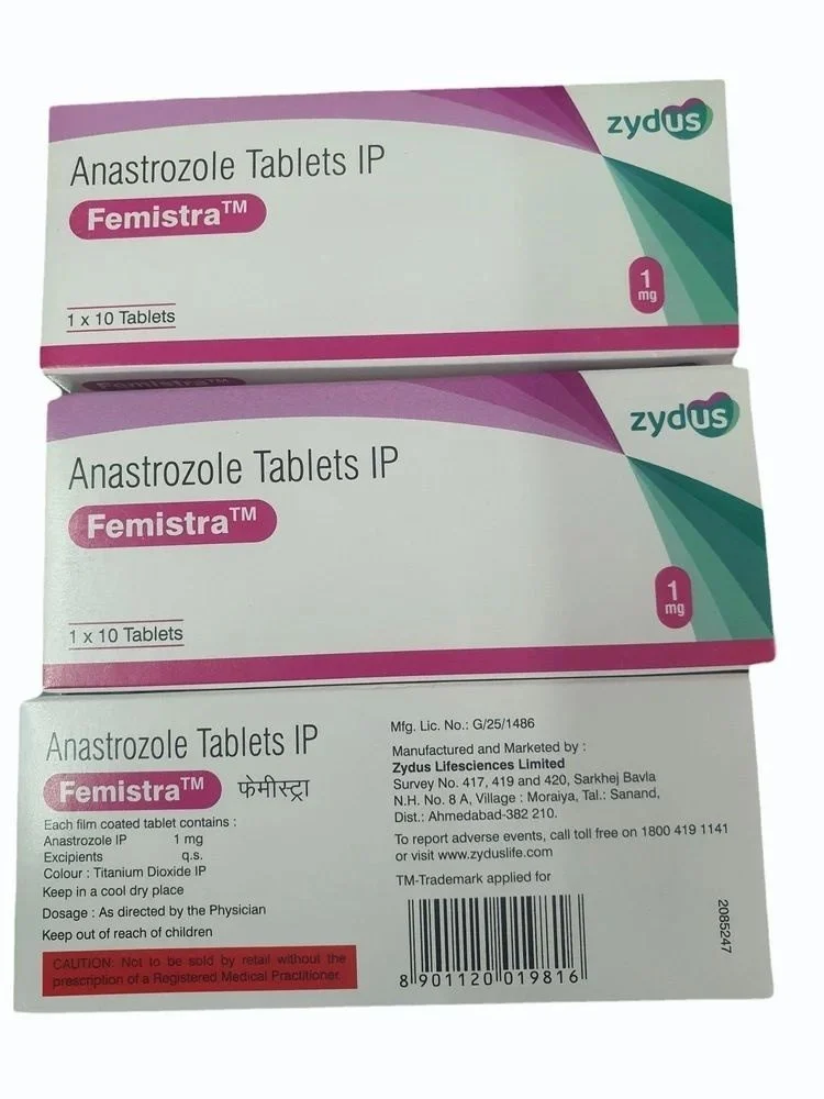 1mg Femistra Anastrozole Tablets