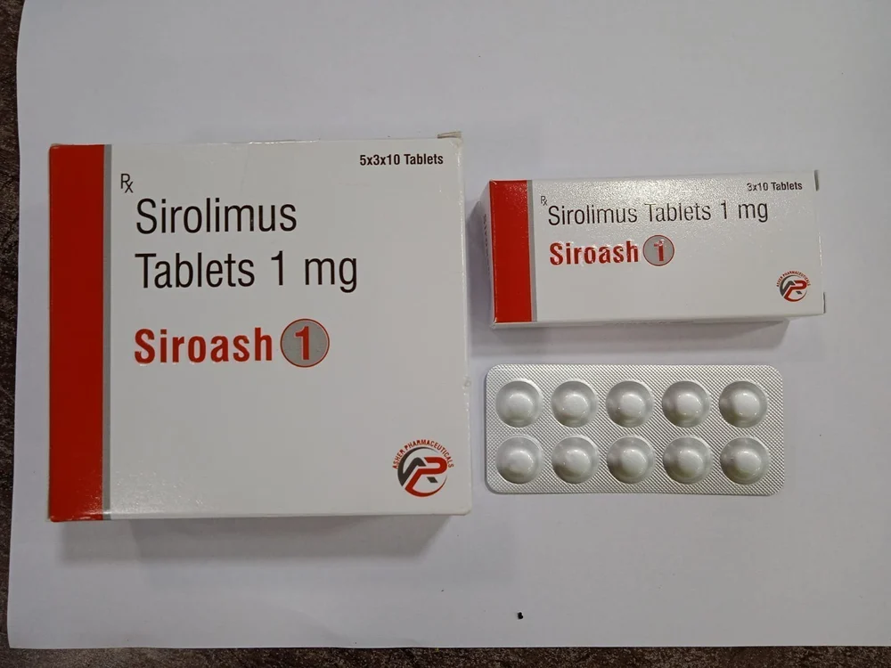 1mg Siroash Sirolimus Tablet
