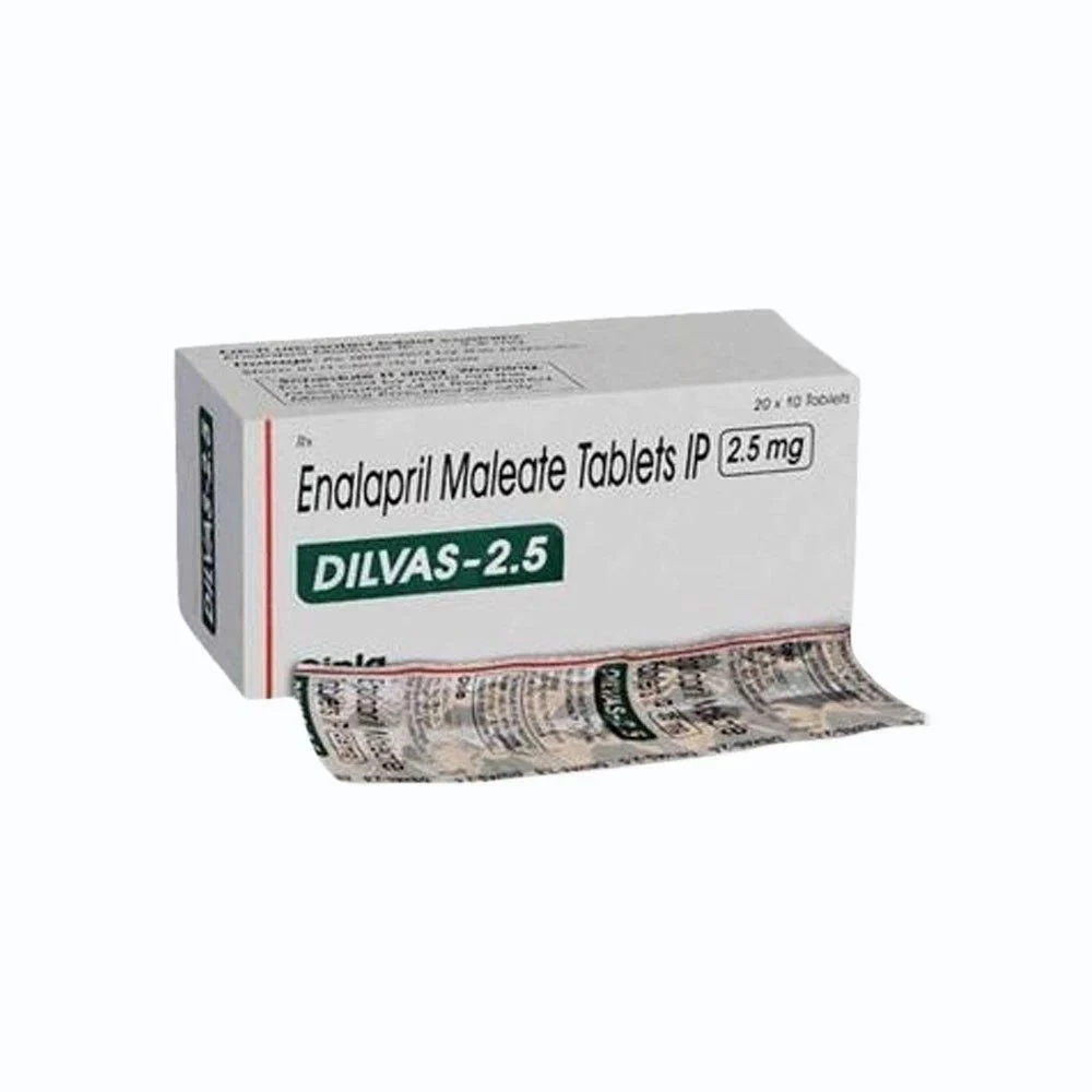 2.5mg Dilvas Enalapril Tablets