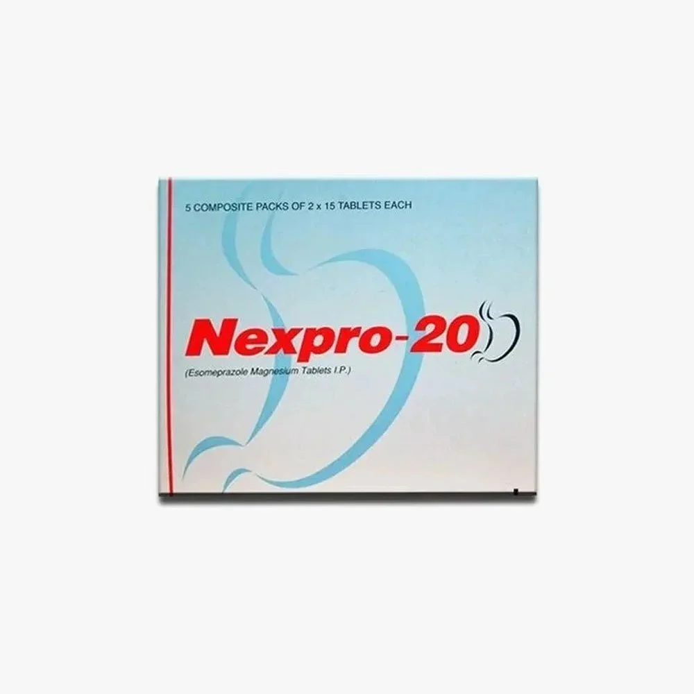 20mg Nexpro Esomeprazole Tablets