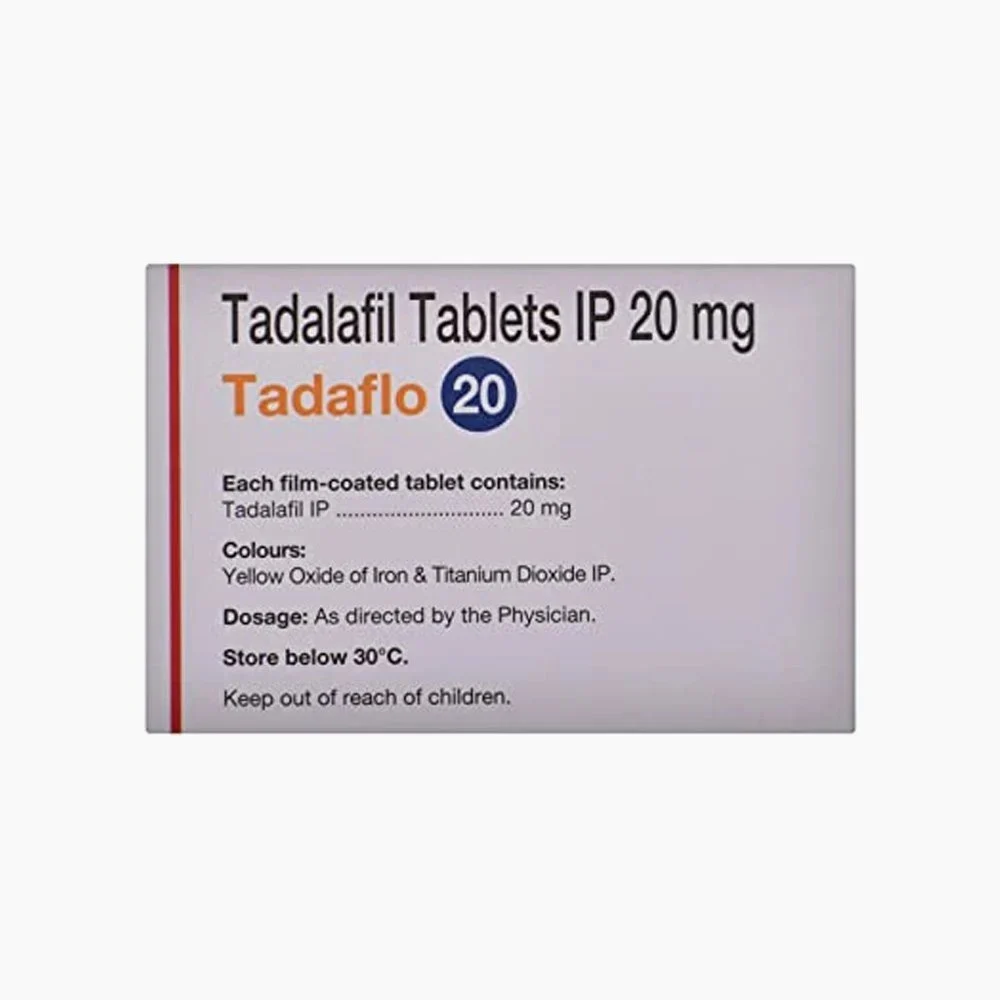 20mg Tadaflo Tadalafil Tablet