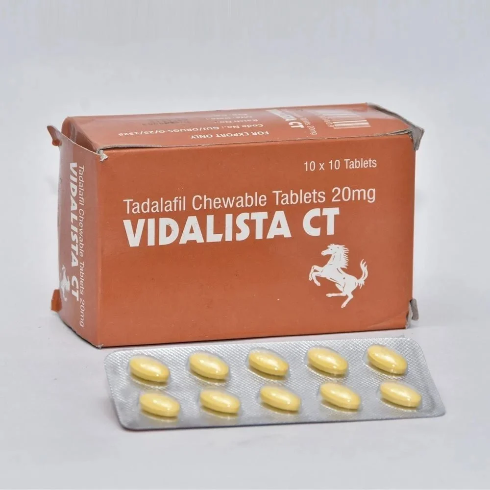 20mg Vidalista Ct Tadalafil Tablets