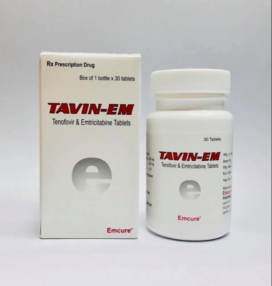 225mg Tavin EM Tenofovir Emtricitabine Tablets