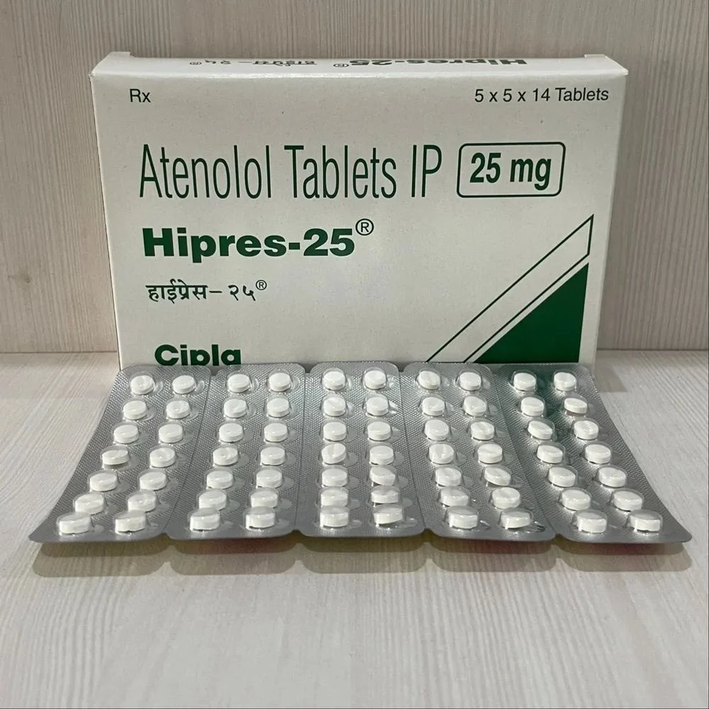 25mg Hipres Atenolol Tablet