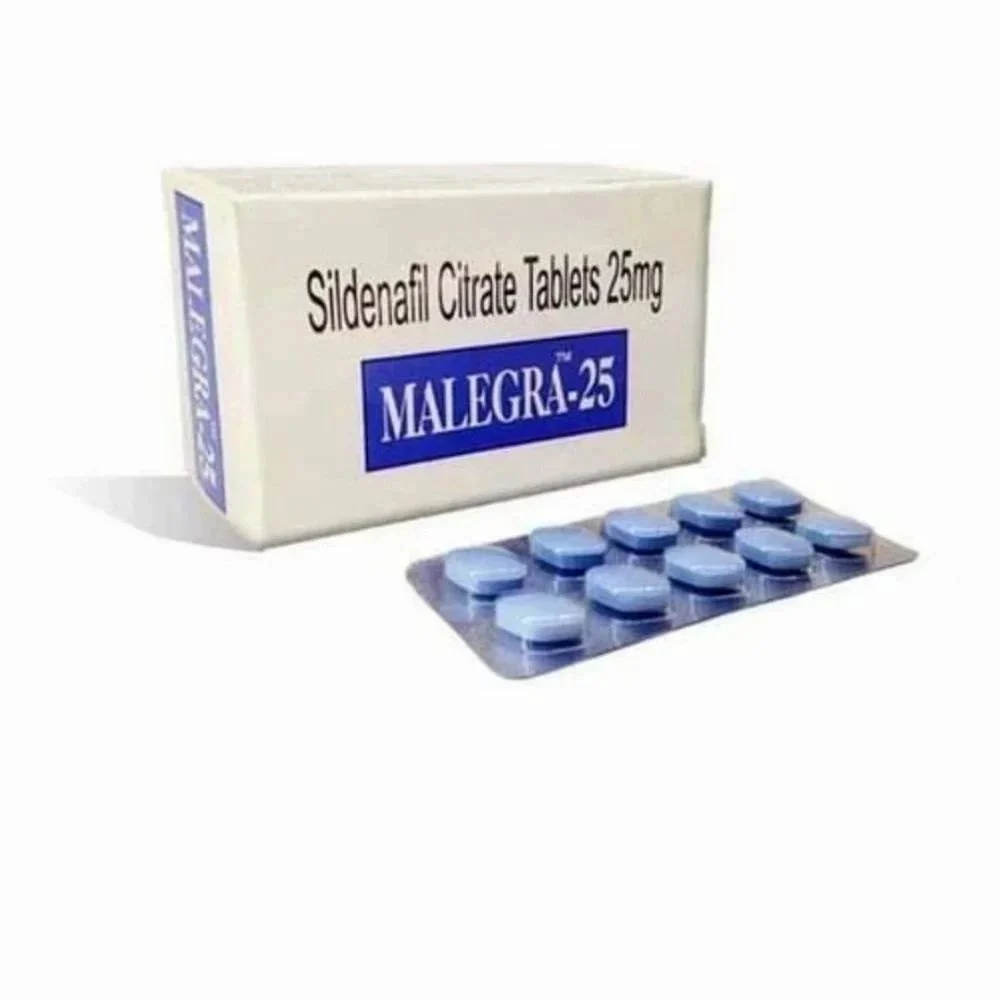 25mg Malegra Sildenafil Tablets