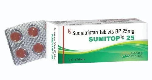 25mg Sumitop Sumatriptan Tablet