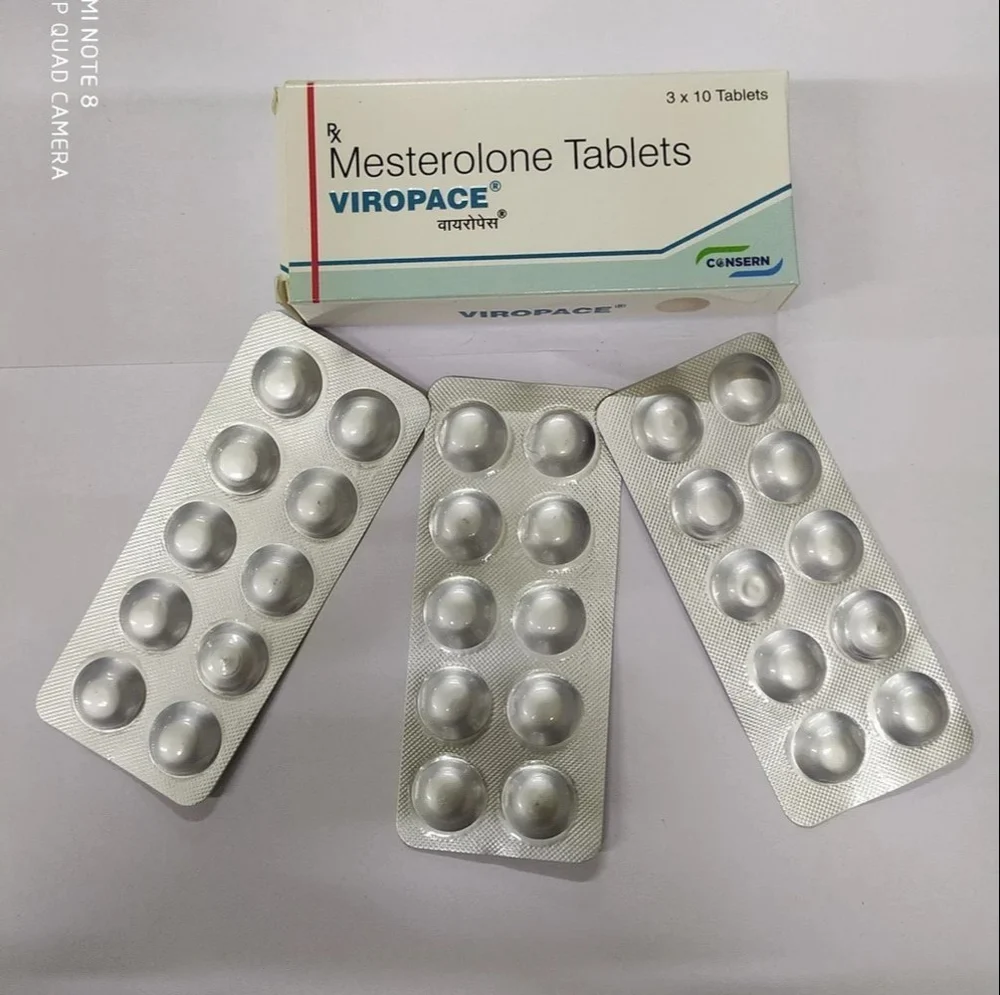25mg Viropace Mesterolone Tablets