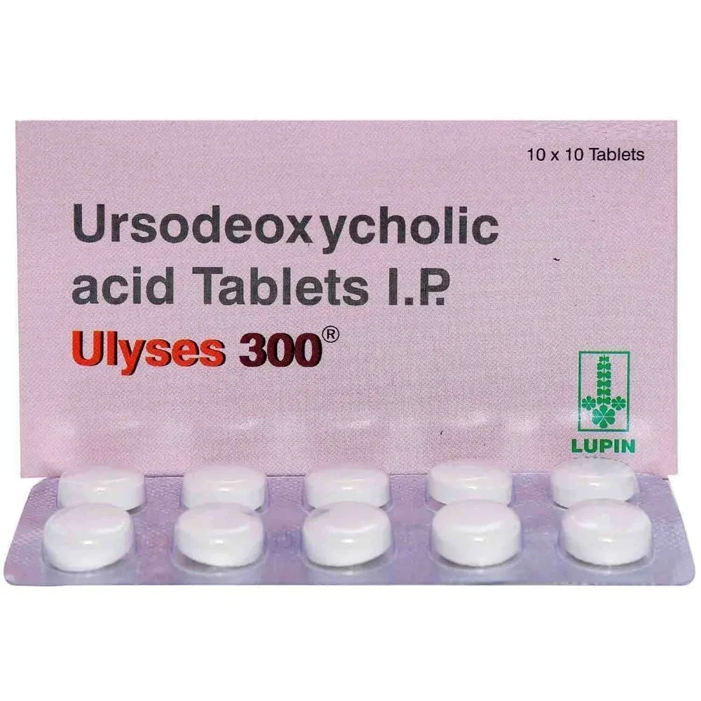 300mg Ulyses Ursodeoxycholic Acid Tablets
