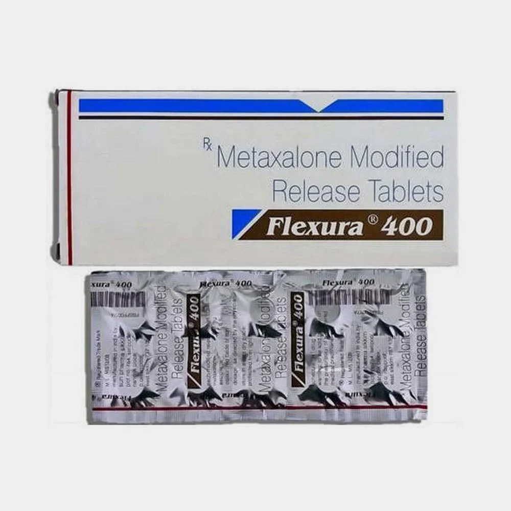 400mg Flexura Metaxalone Tablets