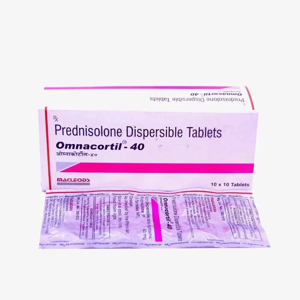 40mg Omnacortil Prednisolone Dispersible Tablets