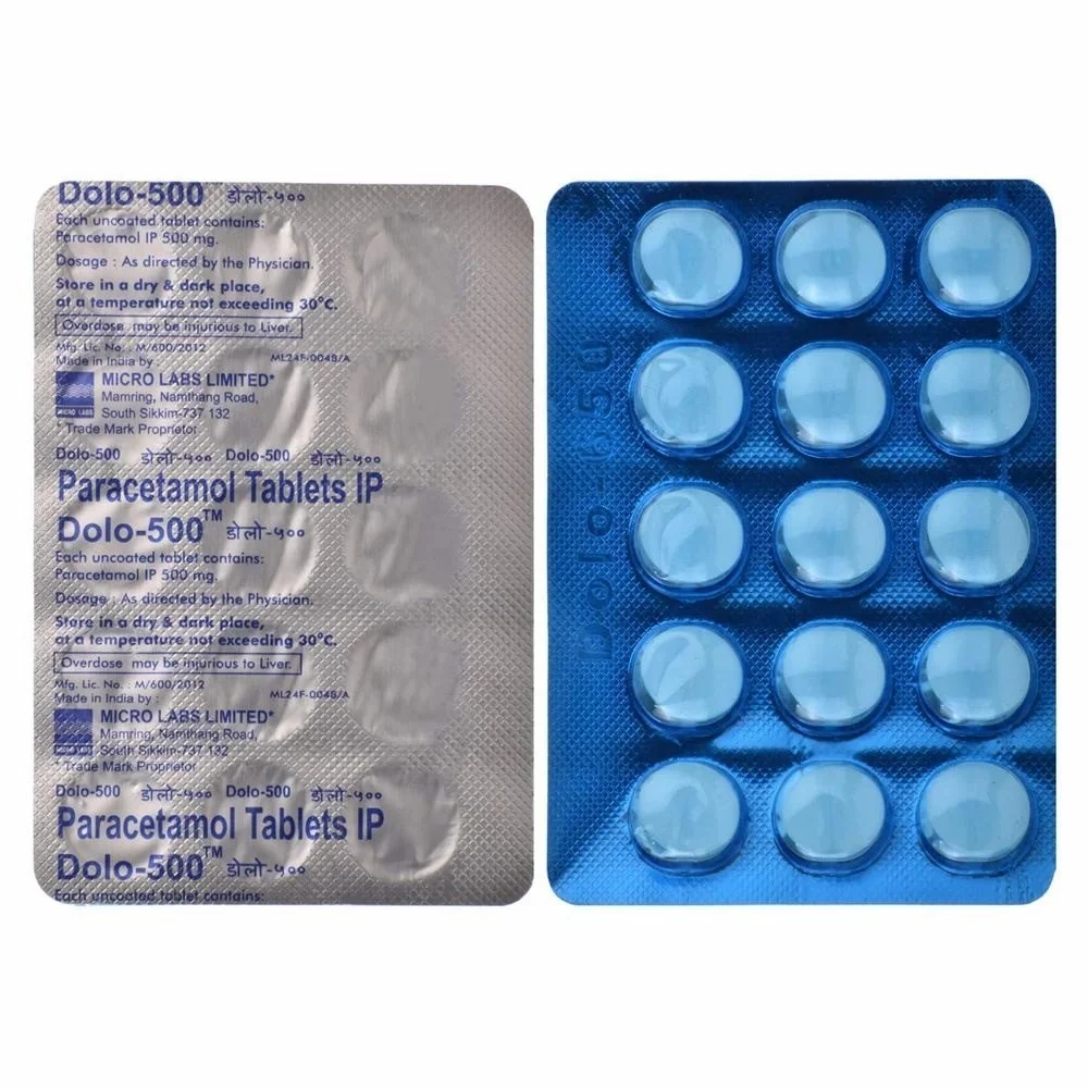 500mg Dolo Paracetamol Tablets