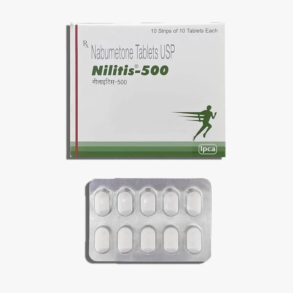 500mg Nilitis Nabumetone Tablets
