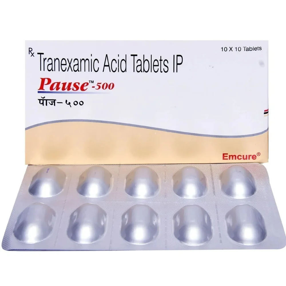 500mg Pause Tranexamic Acid Tablet