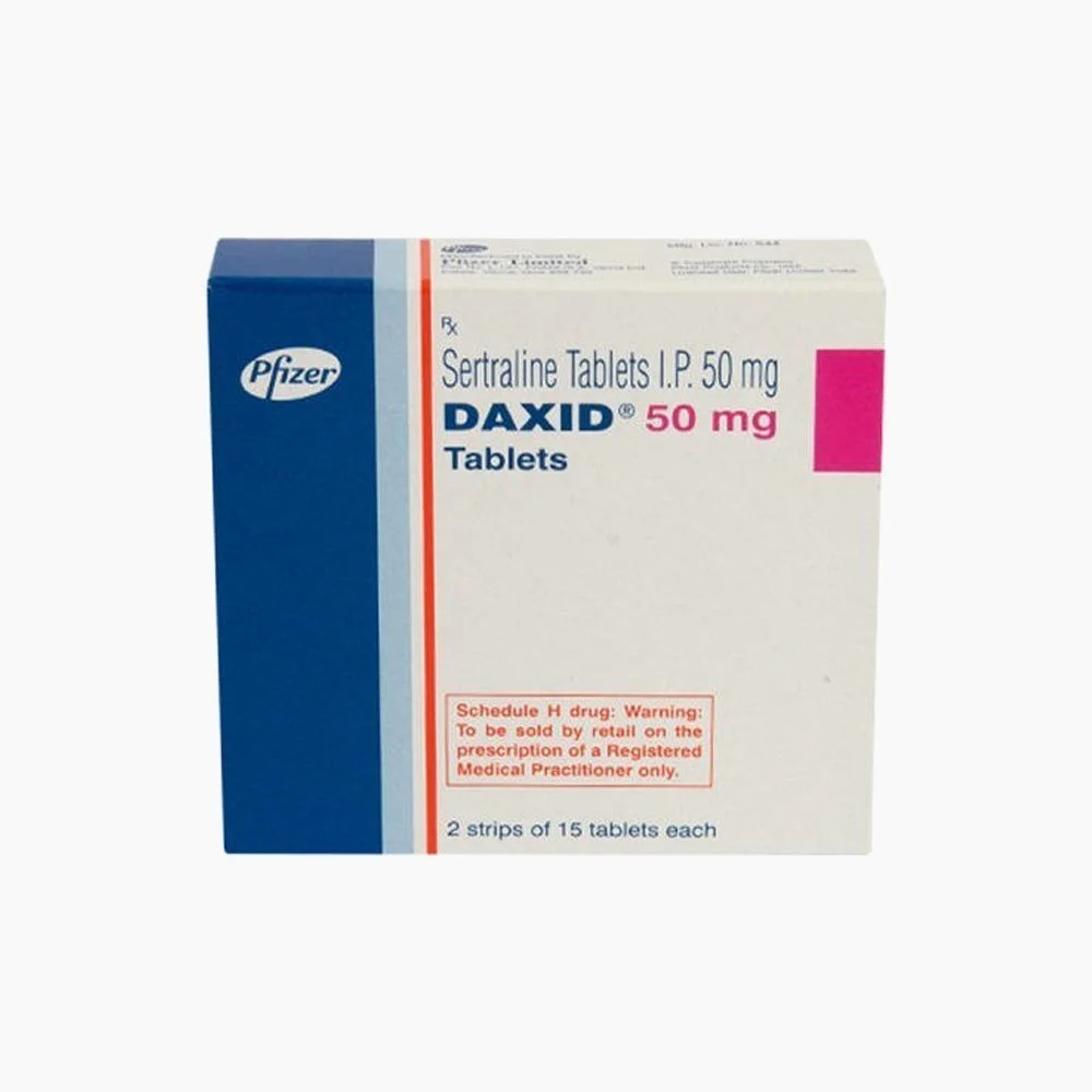 50mg Daxid Sertraline Tablets