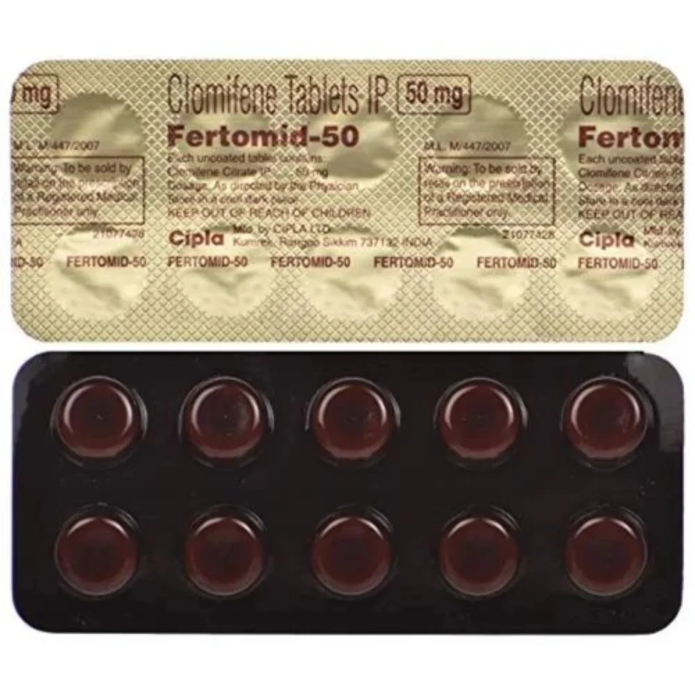 50mg Fertomid Clomifene Tablet