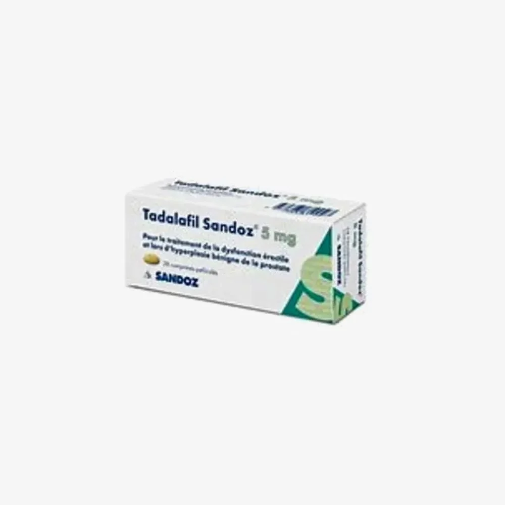 5mg Sandoz Tadalafil Tablets