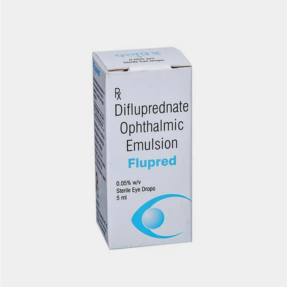 5ml Flupred Difluprednate Ophthalmic Emulsion Eye Drop