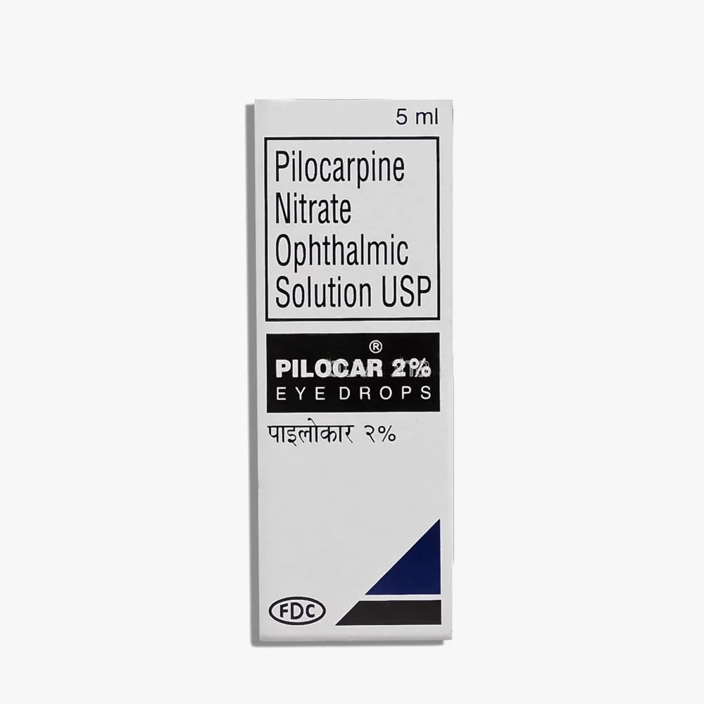 5ml Pilocar Pilocarpine Eye Drops