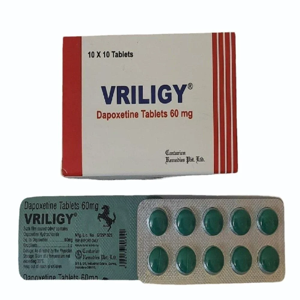 60mg Vriligy Dapoxetine Tablets