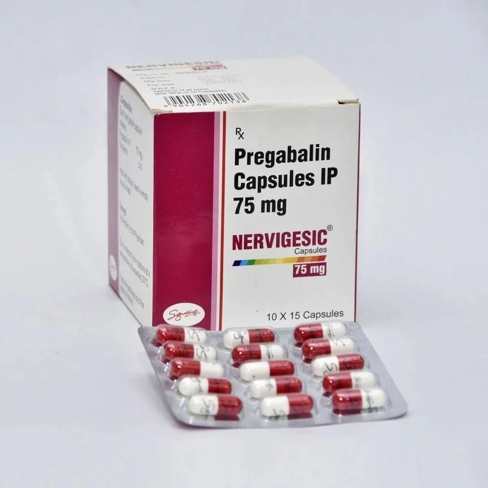 75mg Nervigesic Pregabalin Capsule