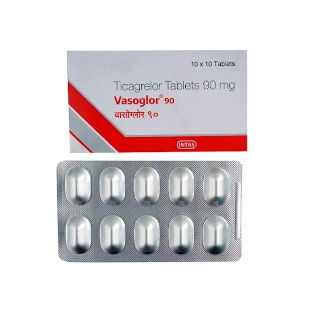 90mg Vasoglor Ticagrelor Tablets