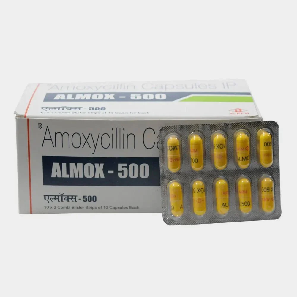 Almox Amoxycilin 500 Mg Capsule