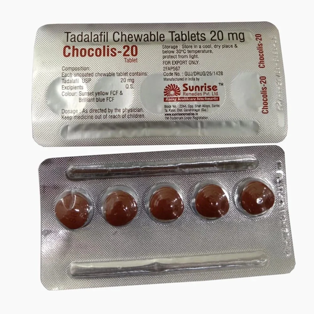 Chocolis Tadalafil Chewable Tablet