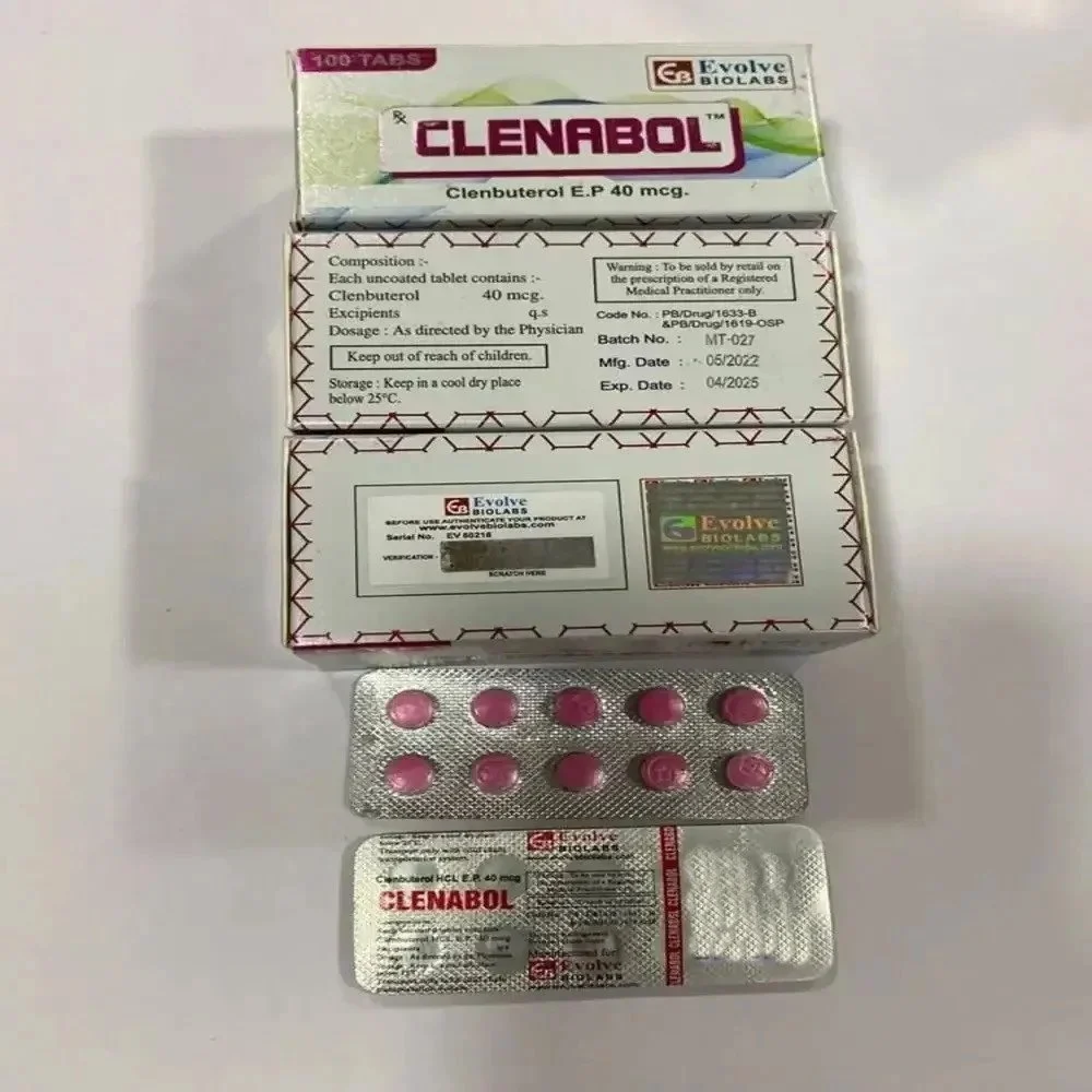 Clenabol Clenbuterol 40mg Tablets