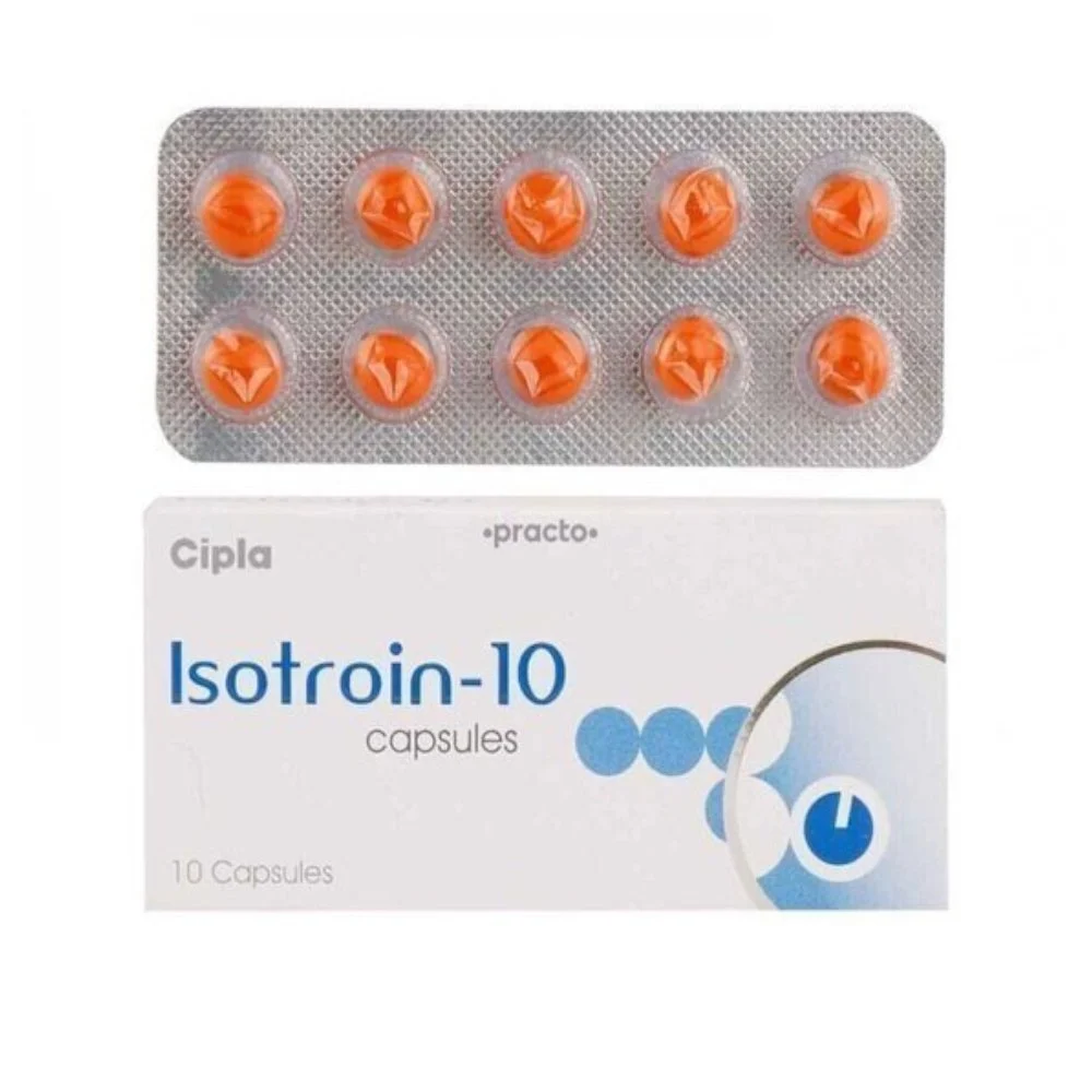 Isotroin Isotretinoin 10mg Capsules