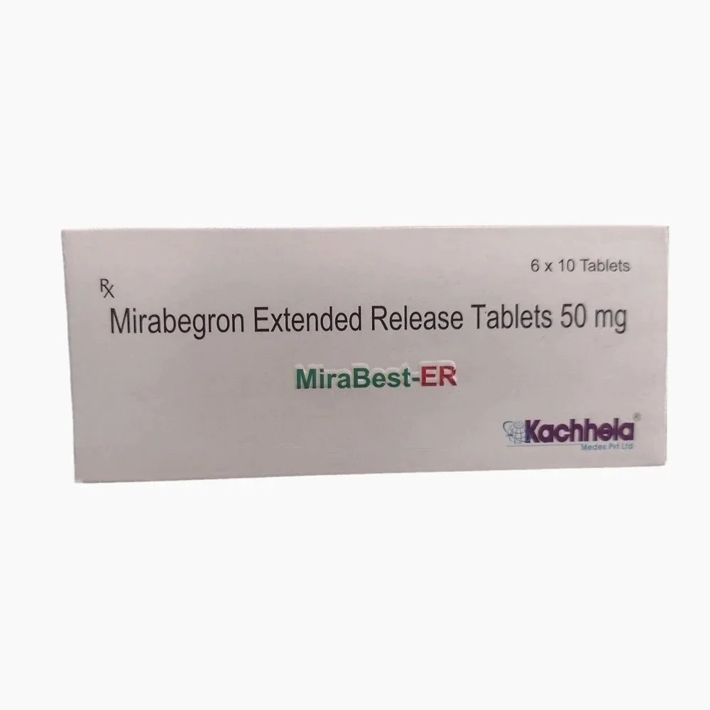 Mirabegron Extended Release 50 mg Tablets