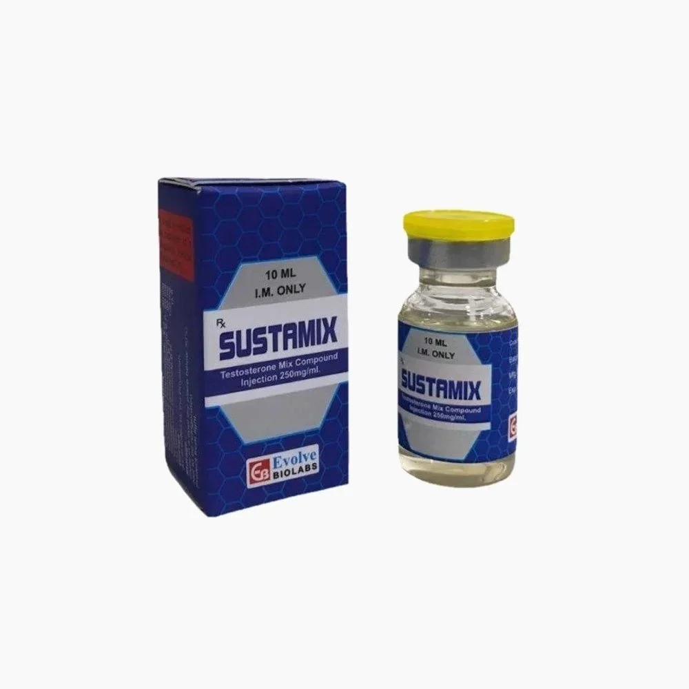 Sustamix Testosterone 250 mg Injection - 10ml Vial