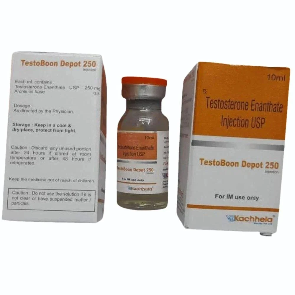 Testoboon Depot 250mg Injection - 10ml Vial