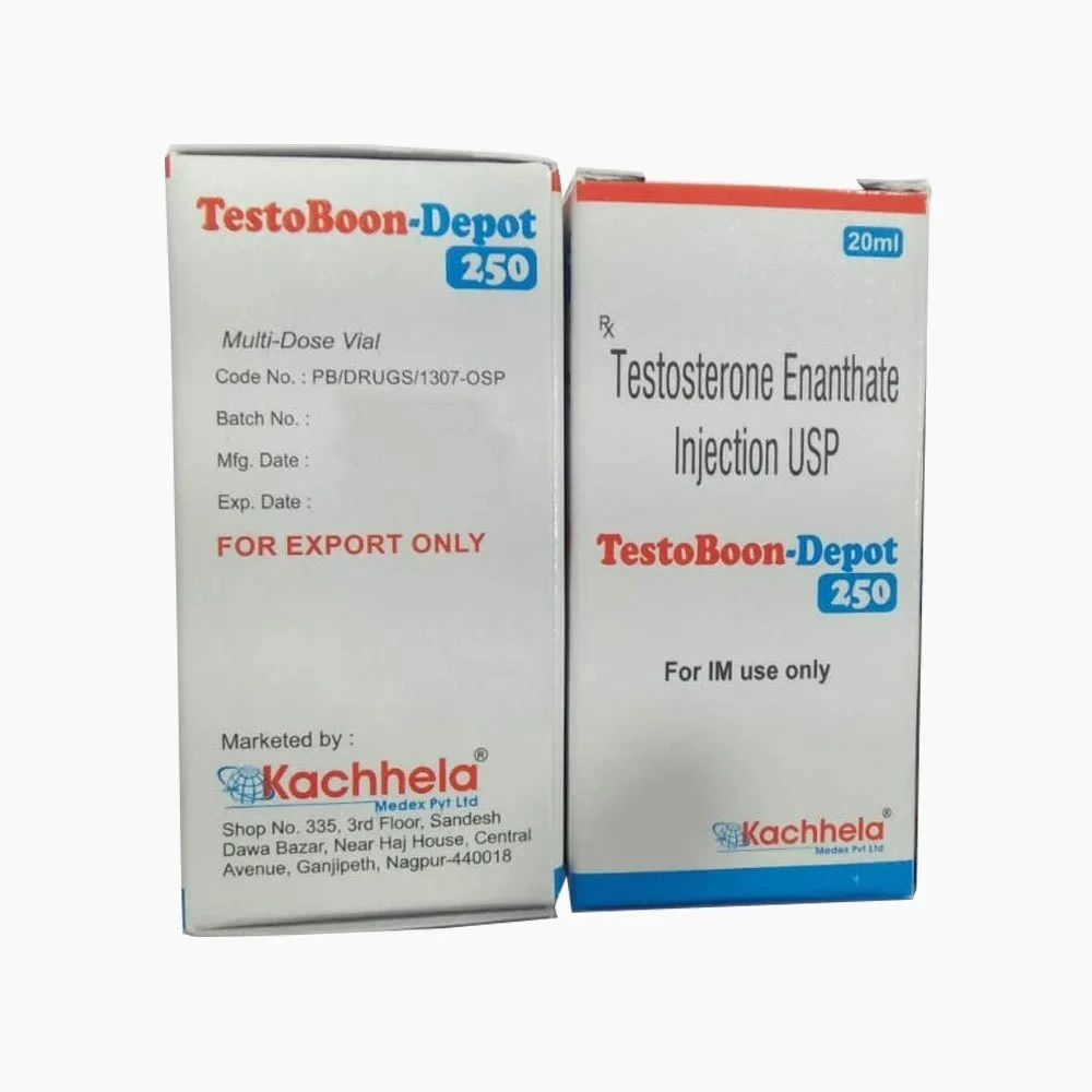 Testoboon Depot 250mg Injection - 20ml Vial