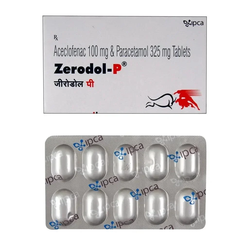 Zerodol P Tablet (Aceclofenac & Paracetamol)
